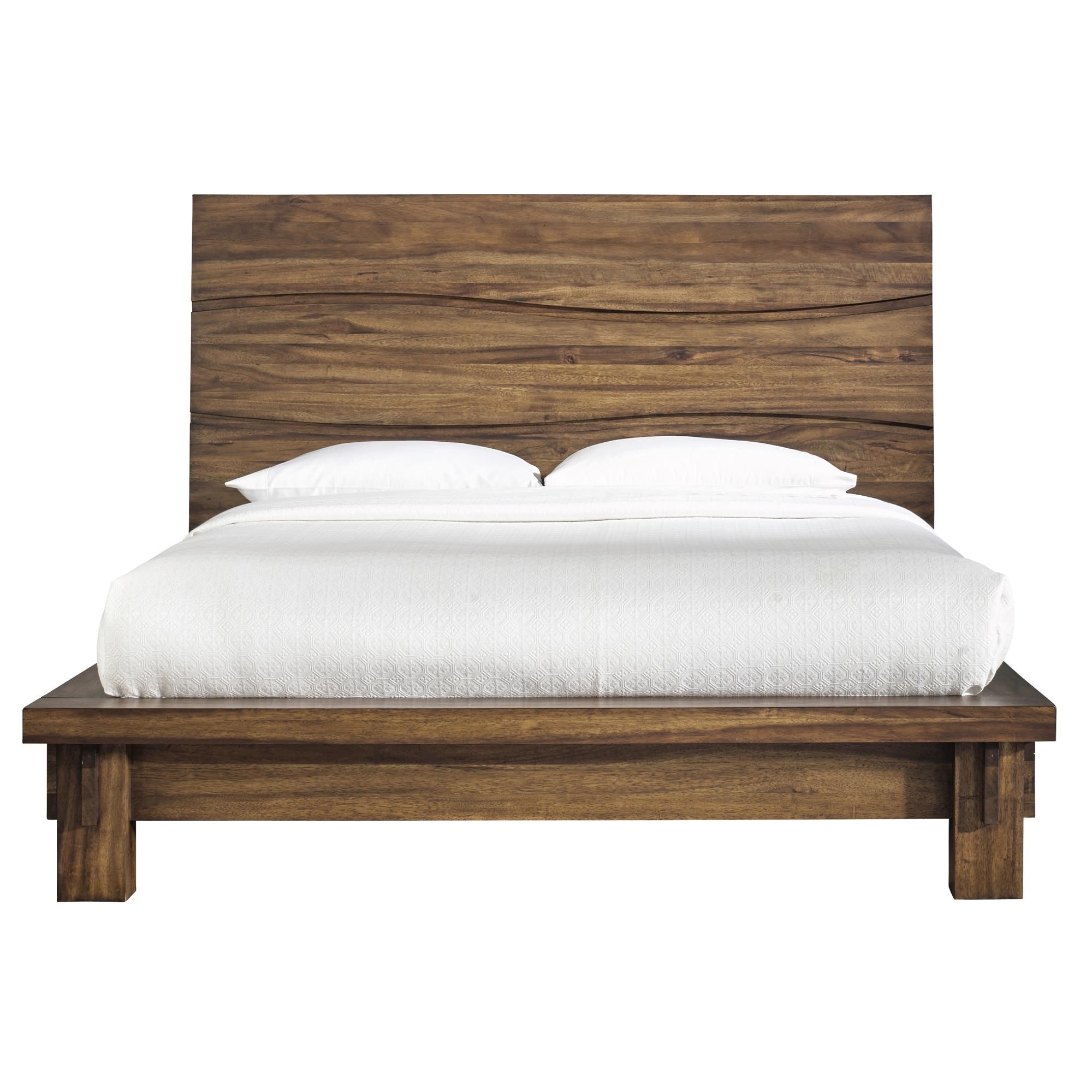 Modus International Ocean King Bed HomeWorld Furniture Platform